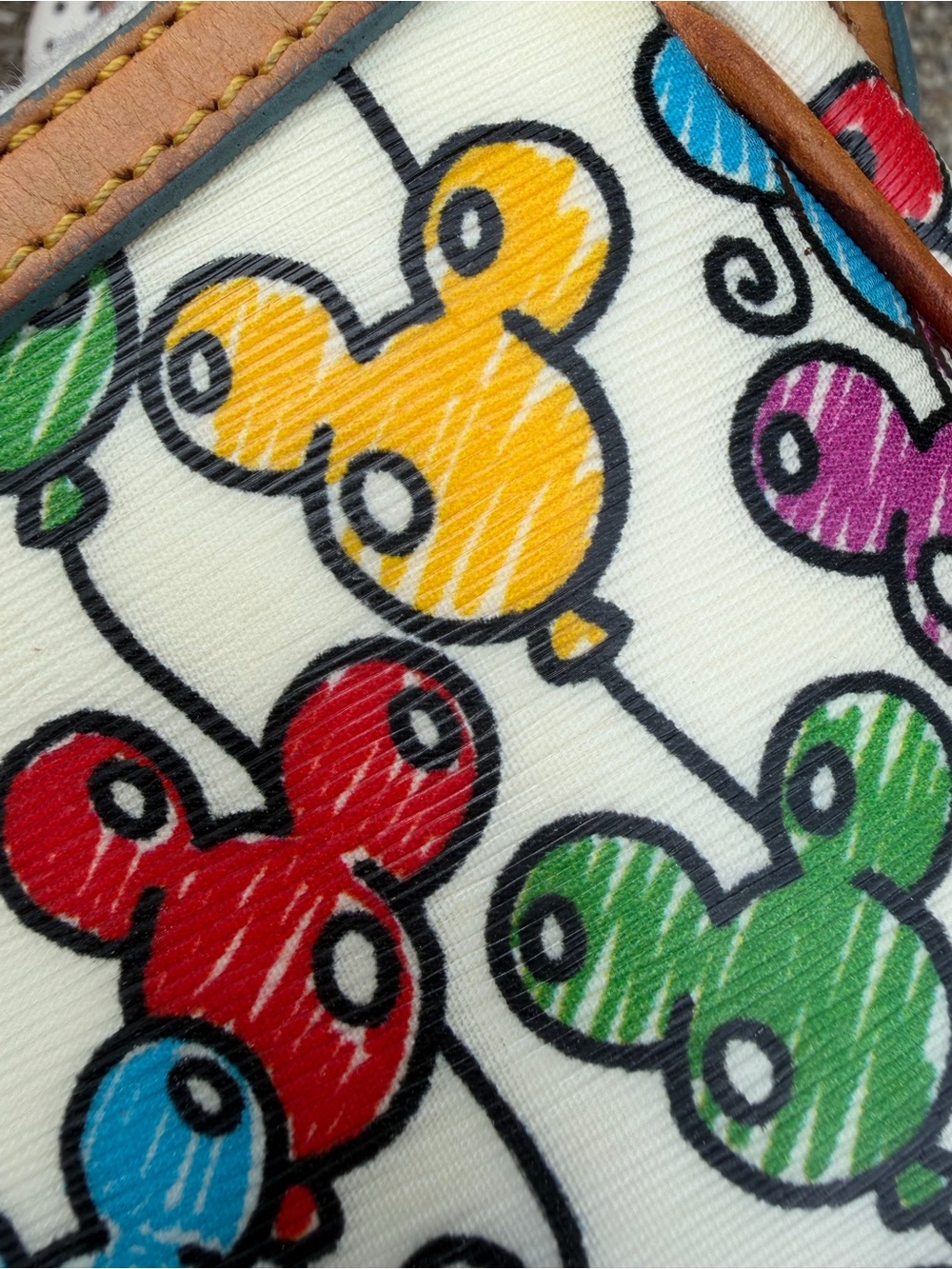 Dooney & Bourke Multicolor Balloons Coated Canvas shoulder bag - Picture 16 of 16